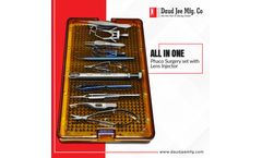 Daud Jee Mfg.Co - Model Phaco Surgery Set - Ophthalmic Instruments-Phaco Surgery Set