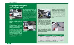 GRP - Weighing and Loading Tank with Automatic Sluice Brochure
