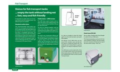 Standard Outlet Sluice Brochure