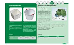 Portable Fish Transporter Tank - Brochure