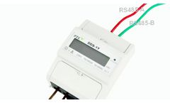 Read and write single phase four module meter - Video