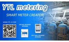 The electricity meter follows the new development trend of the EV charging station
