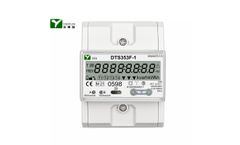 YTL - Model DTS353F - 50HZ DIN rail Three Phase 4 Model Electric Meter CE RoHS Multi-tariffs