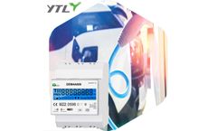 YTL - Model DEM4A - 1000imp/kwh DIN rail 3P Four Wires Multi-tariff CE Certificate Watt Meter