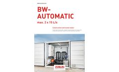 Zublin - Model BW - Automatic Compact Plant - Brochure
