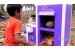 Coconut Dehusking Machine with Government Subsidy. - Video