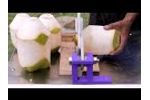 ARS Coconut Trimming Machine How to Name it - Video