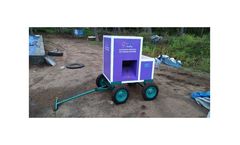 ARS - Model MS - Coconut Dehusking Machine On Wheels