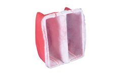 Air Flow - Model Series CC99 - Extended Surface Cube Filter