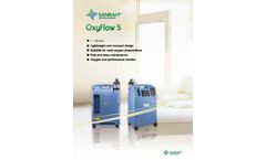 OxyFlow - Model 5 - Stationary Oxygen Concentrator - Brochure