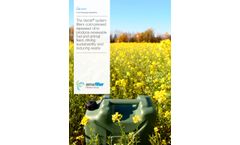 The Versis® system filters cold-pressed rapeseed oil to produce renewable fuel and animal feed, driving sustainability and reducing waste