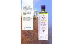 Amafilter® helps Villapana Spa increase production capacity by 150% with the RBDC horizontal pressure leaf filter system