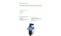 Model Pi 5000 - Tank Top Return-Line Filter - Datasheet