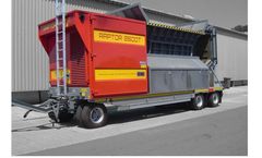 Rentec - Model Raptor 2600T - Mobile Slow Speed Mono Rotor Shredder