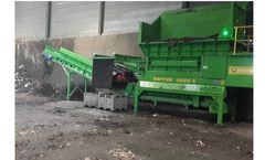 Rentec - Model Raptor 2600S - Stationary Slow Speed Mono Rotor Shredder