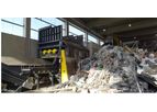 Rentec - Model TriRex 2600S - Stationary Slow Speed Triple Rotor Shredder