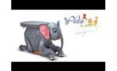 PEDIAZOO PEDIATRIC EXAMINATION TABLE (ELEPHANT) - Video