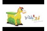 PEDIAZOO PEDIATRIC EXAMINATION TABLE (HORSE) - Video