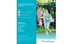 Bioness - Model H200 - Wireless Hand Rehabilitation System - Brochure
