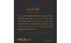 ePTFE - Model exGraff - Vascular Graft with Radiopaque Markings - Brochure