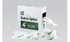 Duk-In - P-Splint - Plaster of Paris Splint