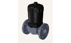 SAFI - Model 2307 PVC-U Series - Actuated Diaphragm Valve