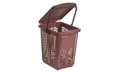 Stelo - Model 10 - Caddy for Door-to-Door Collection and Domestic Composting