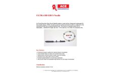 ACE - Endo-Bronchial Ultra Sound Needle System - Specification Sheet