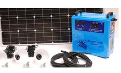 S-R-Innosolar - Model Power II - SHS75-100-01 - Solar Home System