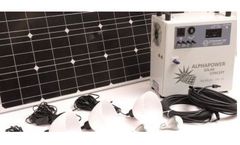 S-R-Innosolar - Model Power II -SHS85-100-02 - Solar Home System