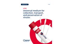 Copan - Universal Transport Medium (UTM) System - Brochure