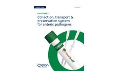 FecalSwab - Collection, Transport & Preservation System for Enteric Pathogens - Brochure