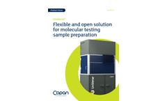 Copan - Model UniVerse - Automates Sample Preparation System - Brochure