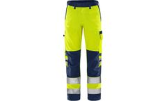 Fristads - Model Class 2 2651 GPLU - High Vis Green Trousers