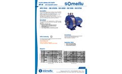Someflu - Model NP-M Series - Horizontal Mag-Drive Plastic Process Pump Brochure