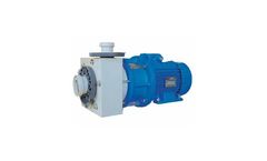 Someflu - Model ECO - Horizontal Close-Coupled Plastic Pump Equipped with Mechanical Seal