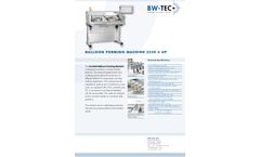 2530 4UP Balloon Forming Machine Brochure