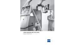 Zeiss Opmi Pentero - Model 800 - Surgical Microscopes - Brochure
