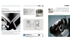 Takagi - Model CGT-2000 - Contrast Glaretester - Brochure