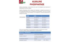 Gesan Alkaline Phosphatase LR E3000550 Multipurpose Reagent Brochure