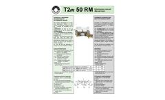 CAHOUET OROMED - Model T2m50 RM - Automatic Change-Over Unit With Manual Reset - Brochure