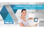 Steam Sterilizer Class B: Vacuklav 40 B+ and 44 B+ Evolution - MELAG Product Highlights - Video
