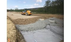 Tensar TriAx - Triaxial Triangular Mesh Geogrid for Stabilizing Soils