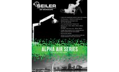 Alpha Air ENT Spec Sheet