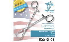 Medikrebs - Adair Breast Forceps 18 cm Surgical Instruments