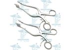 Medikrebs - 2 Pcs Adson Self Retaining Retractor Blunt 3 x 4 Prongs 20 cm