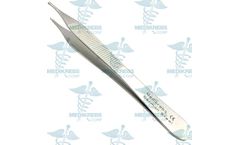 Medikrebs - Adson Dissecting Forceps 1 x 2 Teeth 12 cm