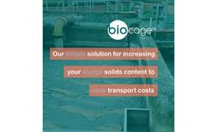 EcoGenR8 - Model bio-cage - Sludge Dewatering Device
