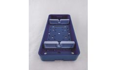 SteriBest - Model CP614-DK-1 - 6x2.5x0.75 Inch Instrument Tray
