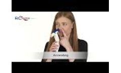 Anwendung Atemtherapiegerät RC-Cornet® PLUS NASAL - freie Nase und Nasennebenhöhlen ohne Medikamente - Video